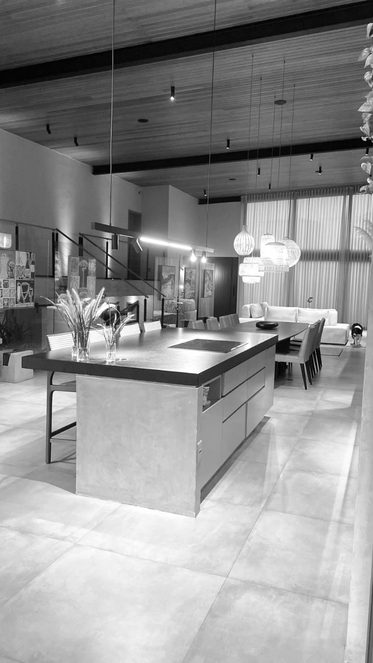 Projeto residencial e comercial — cozinha integrada